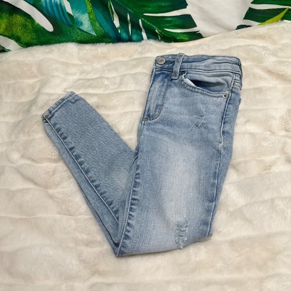 Gap Size 6 Light Wash Skinny Casual School Fall Winter Spring High Rise Jegging - Picture 1 of 9